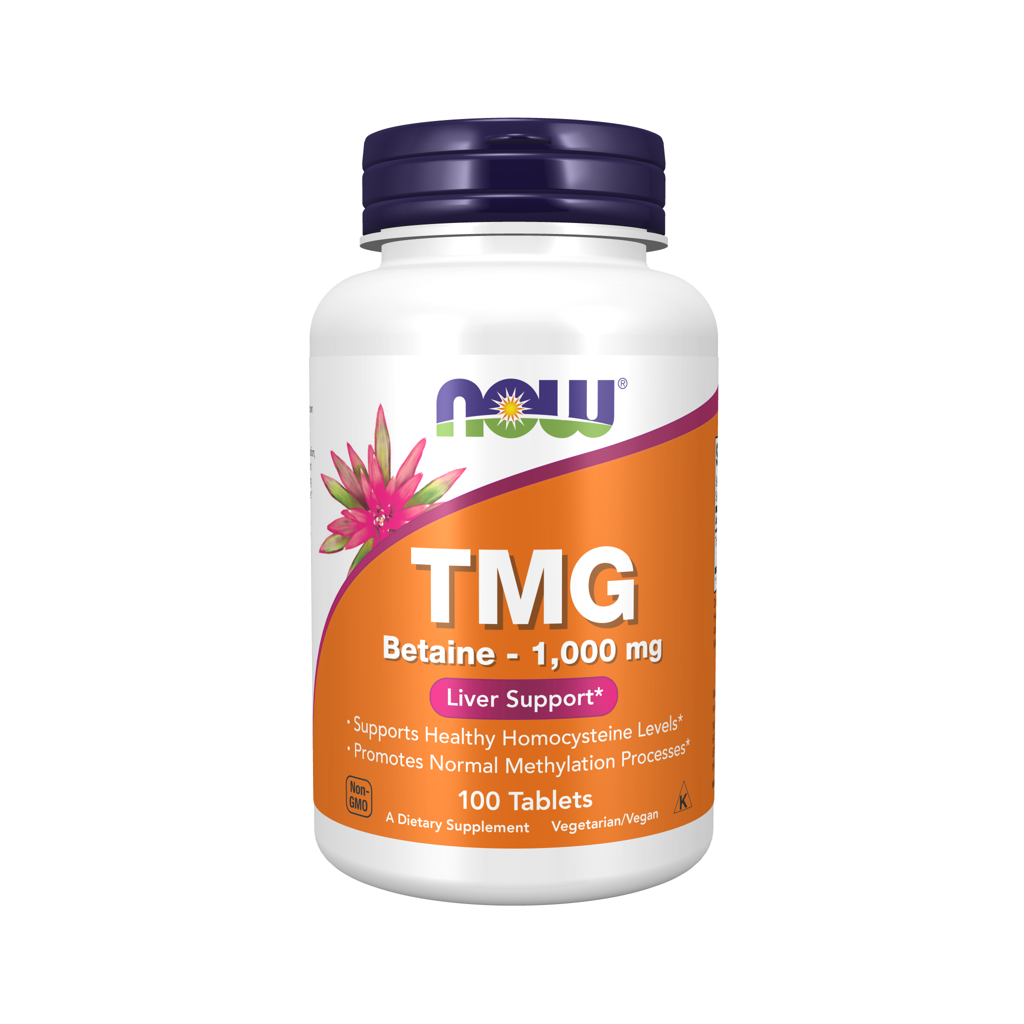 NOW Foods TMG Betaine - 1,000mg