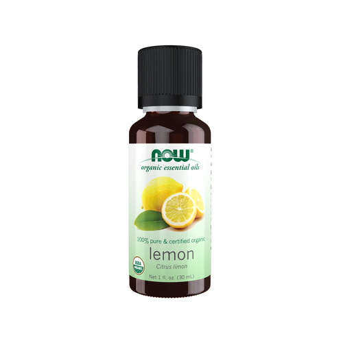 NOW Organic Essential Oils Lemon Oil