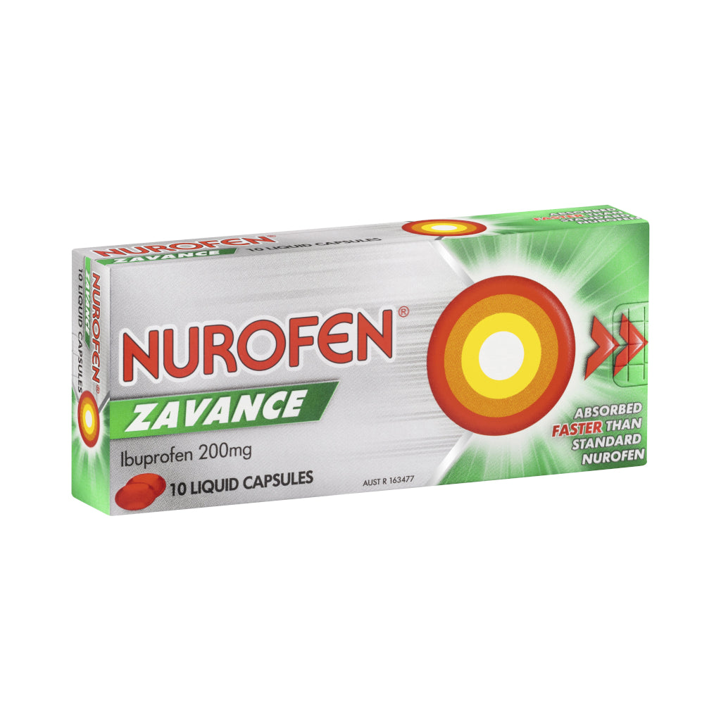Nurofen Zavance Liquid Capsules