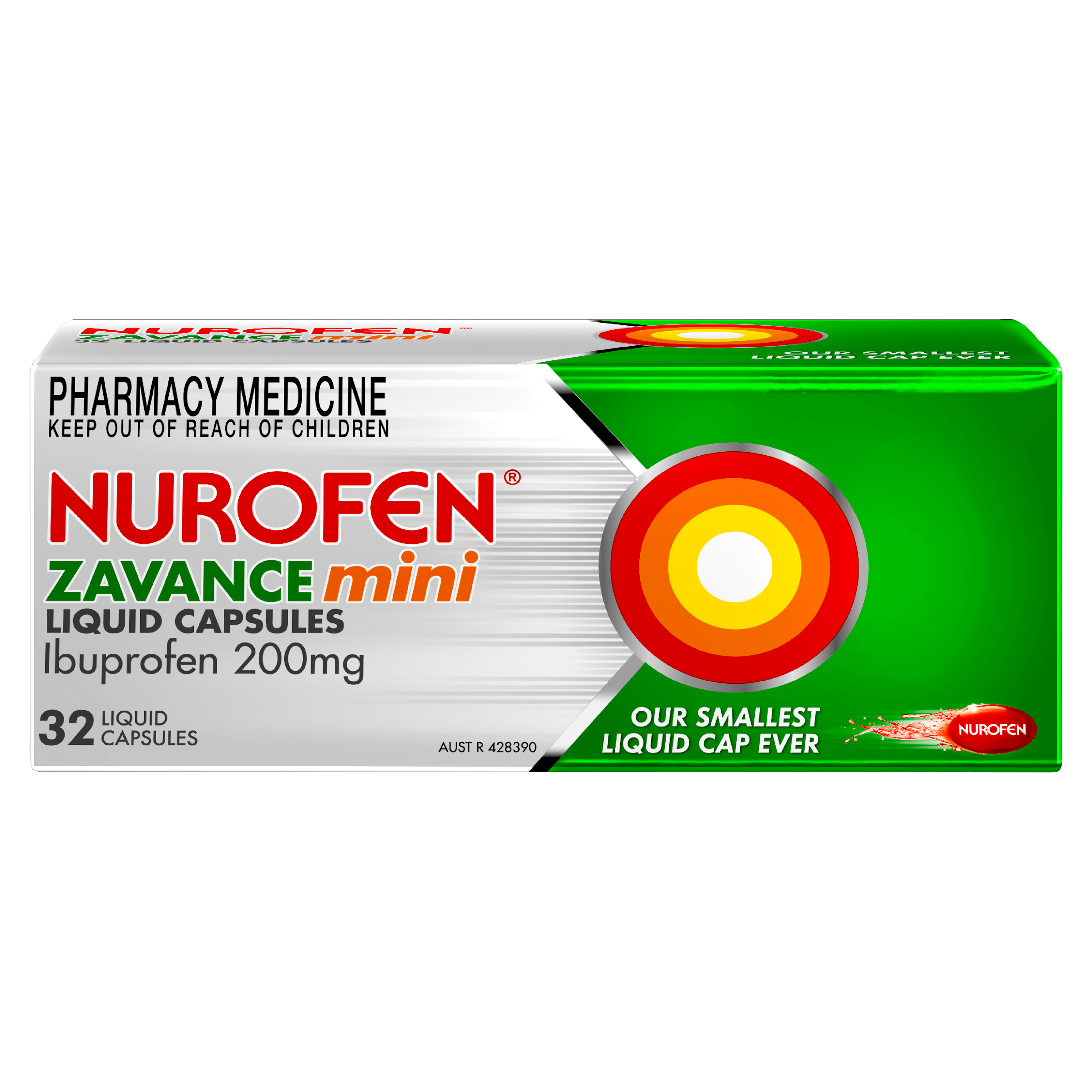Nurofen Zavance mini Liquid Capsules
