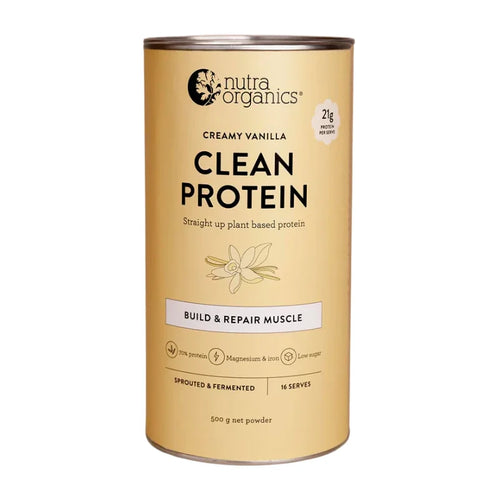 Nutra Organics Clean Protein - Creamy Vanilla