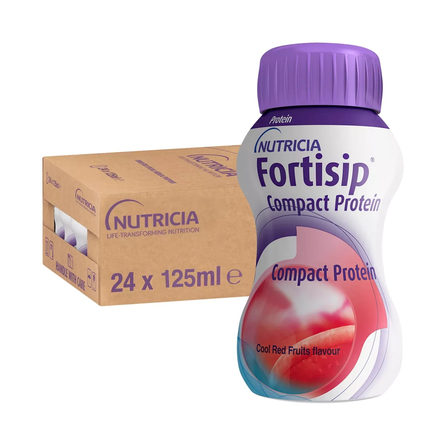 Nutricia Fortisip Compact Protein - Cool Red Fruits Flavour