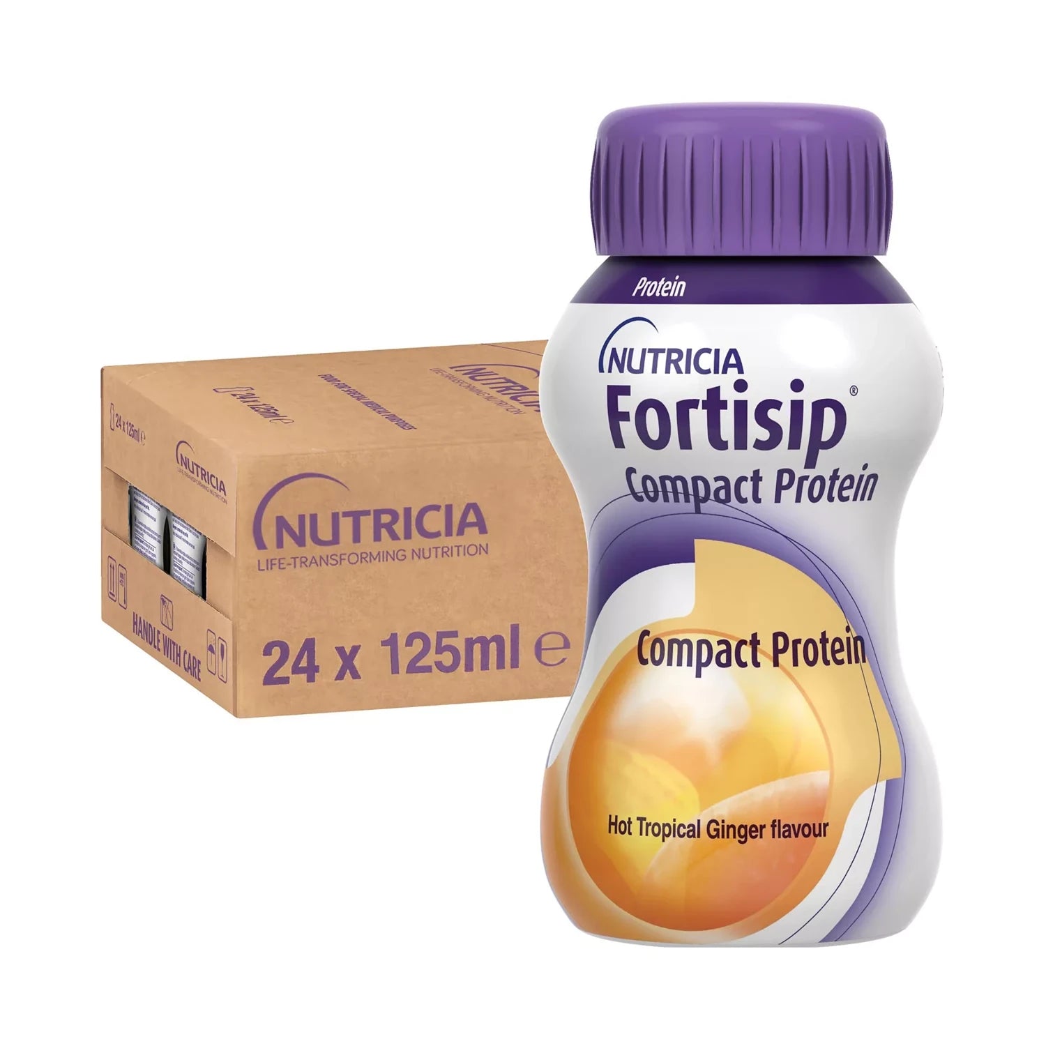 Nutricia Fortisip Compact Protein - Hot Tropical Ginger Flavour