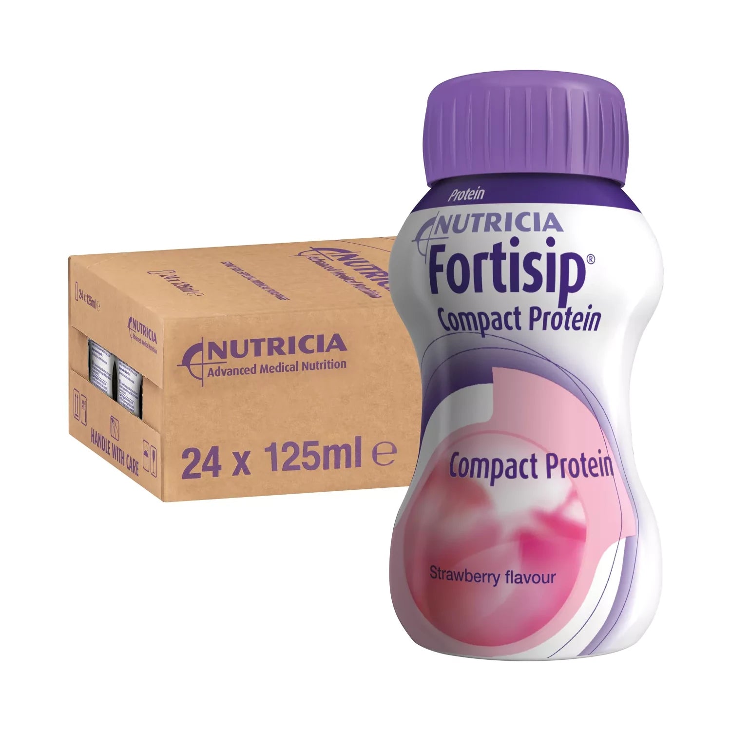 Nutricia Fortisip Compact Protein - Strawberry Flavour