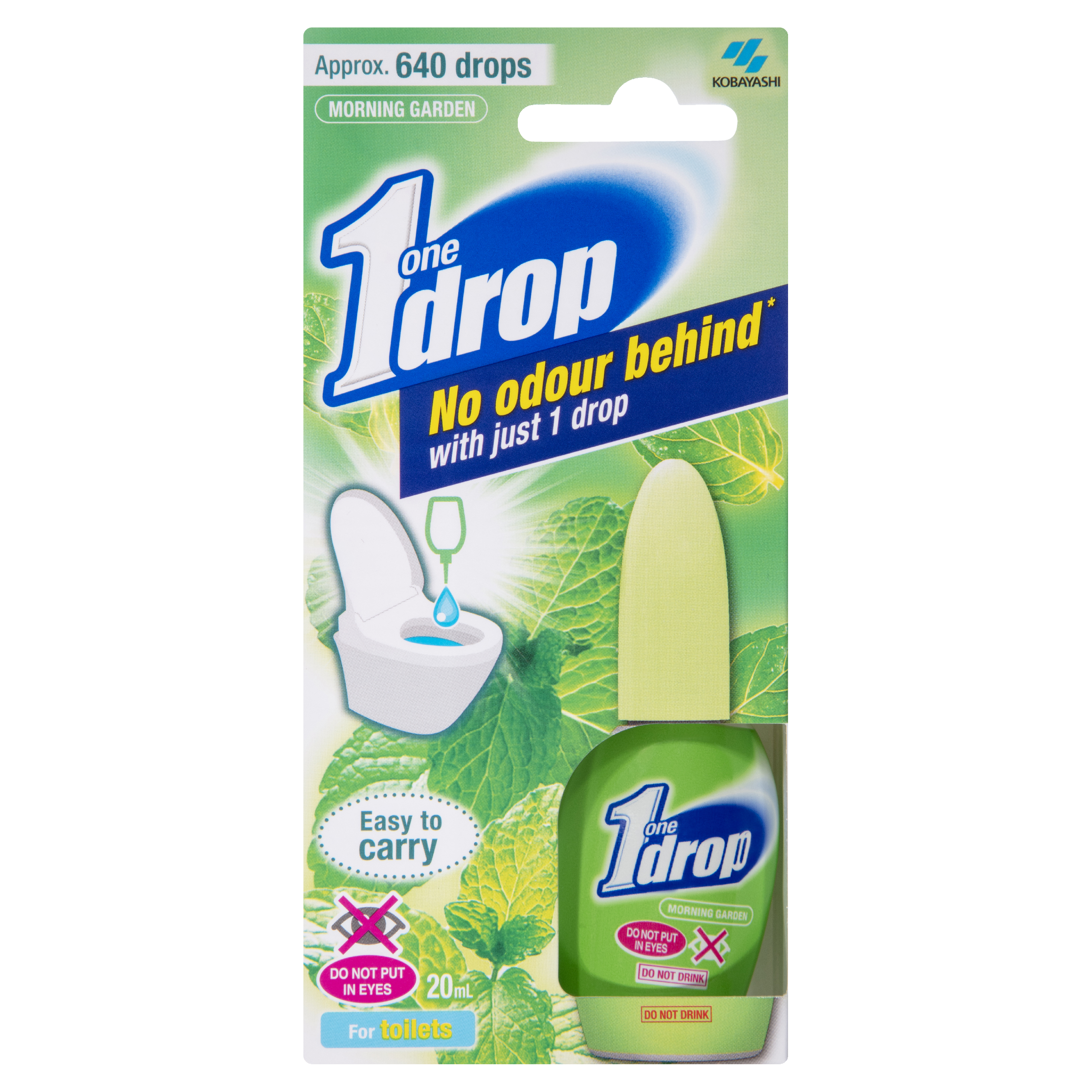 OneDrop Powerful Toilet Deodoriser - Morning Garden