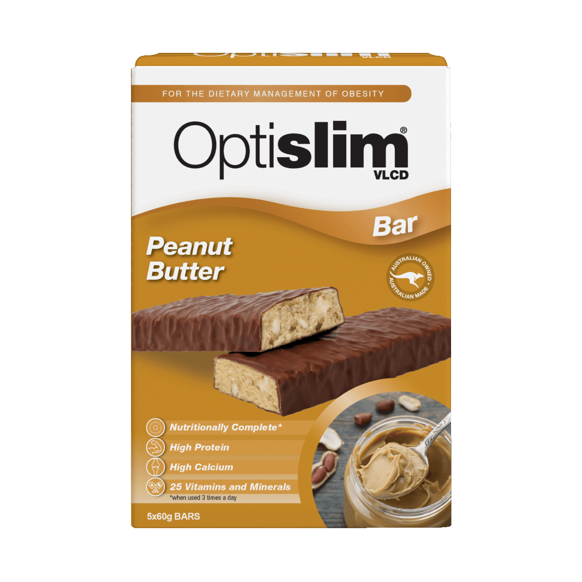 Optislim VLCD Bar Peanut Butter