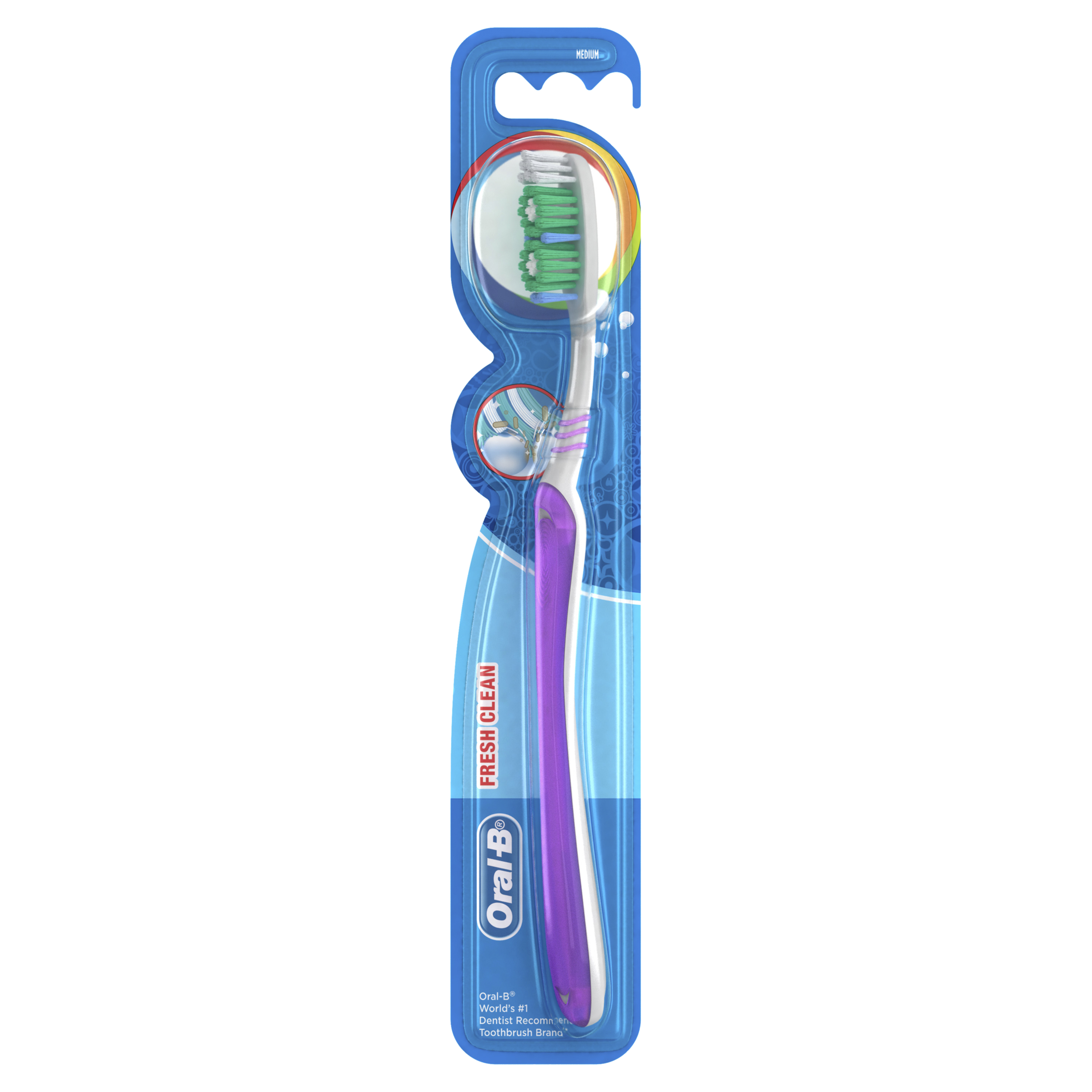 Oral-B All Rounder Fresh Clean Toothbrush - Medium