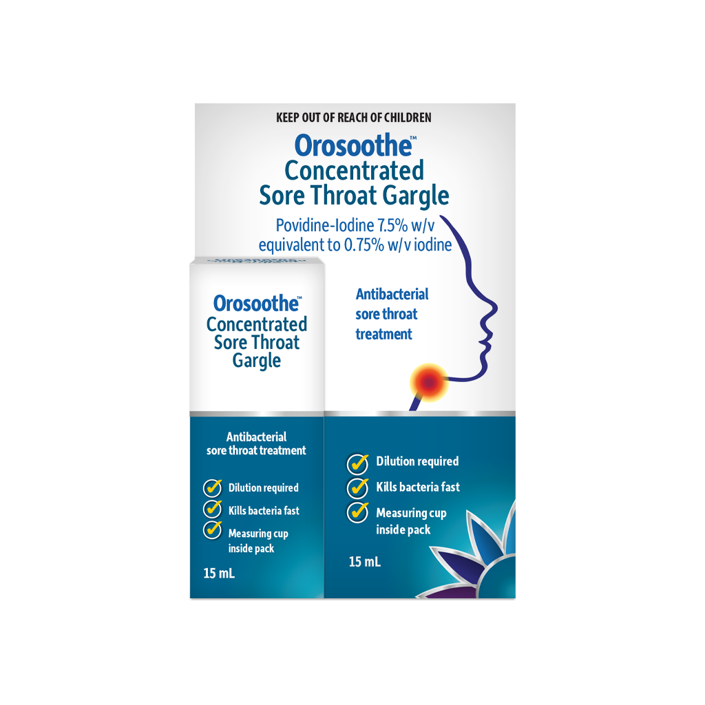 Orosoothe Concentrated Sore Throat Gargle