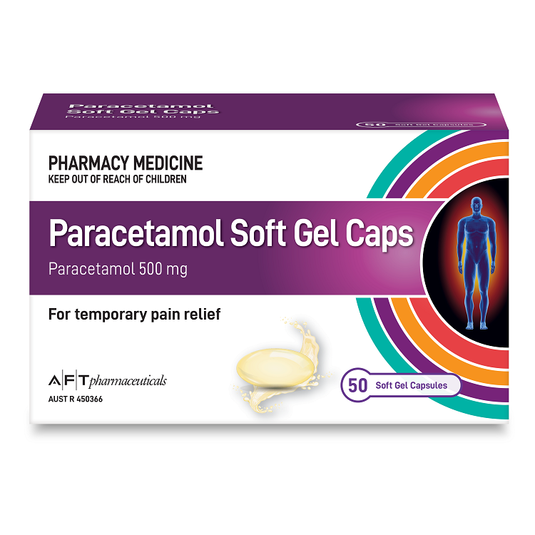 Paracetamol Soft Gel Caps