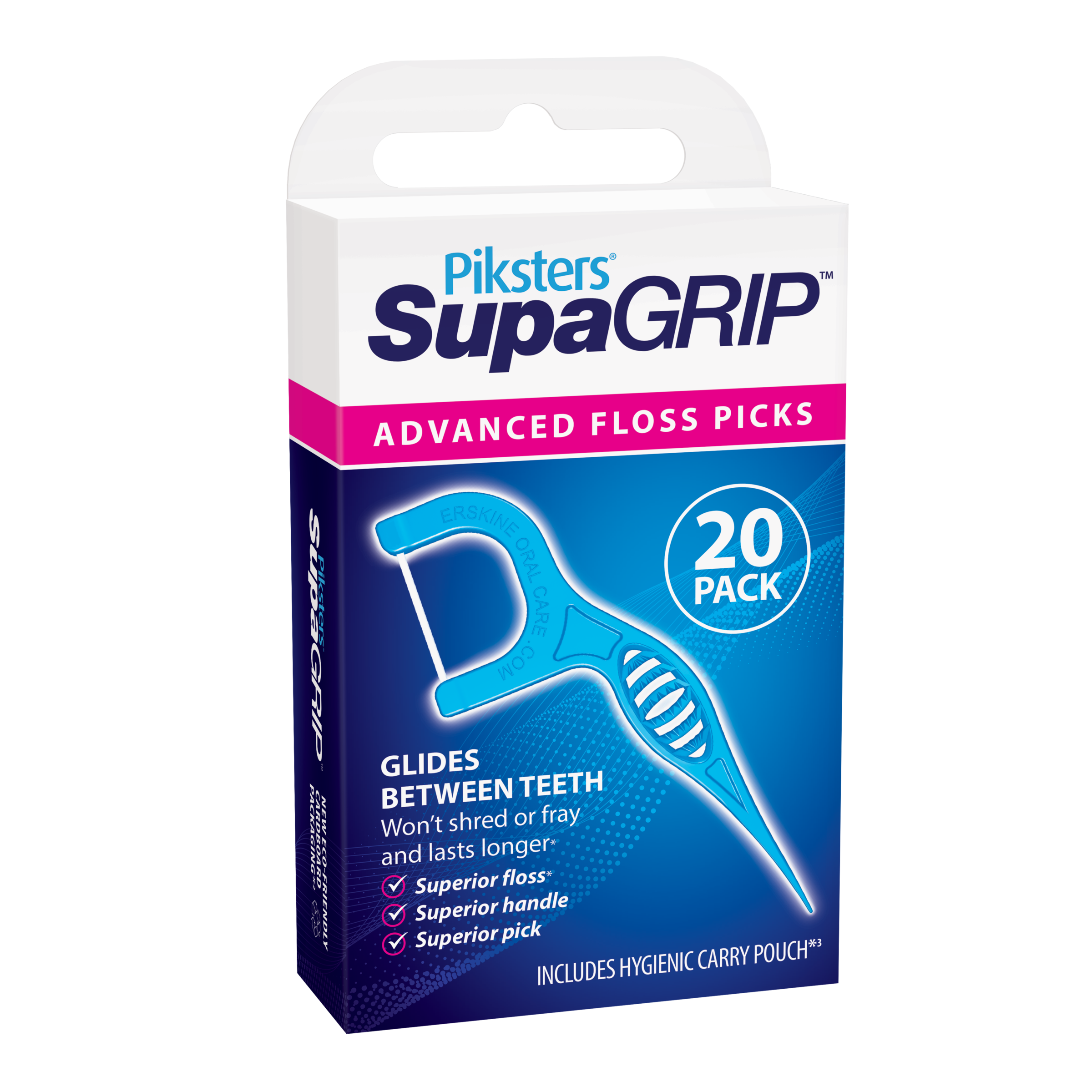 Piksters SupaGRIP Smooth Floss Picks