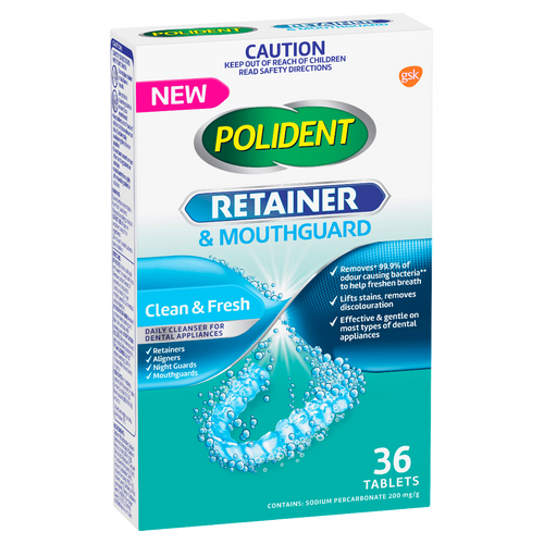 Polident Retainer & Mouthguard Daily Cleanser