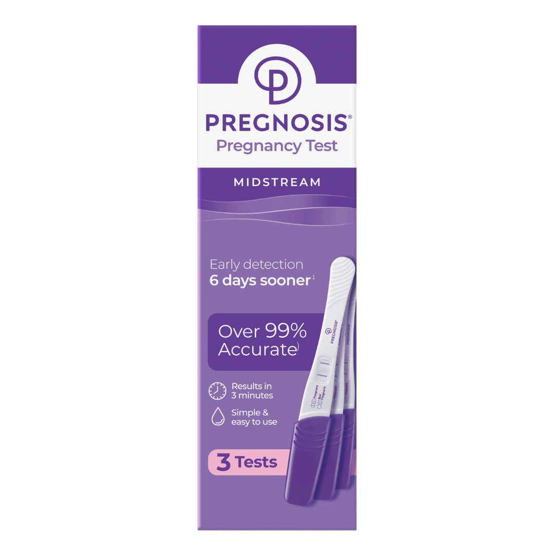 Pregnosis Midstream Early Detection Pregnancy Test