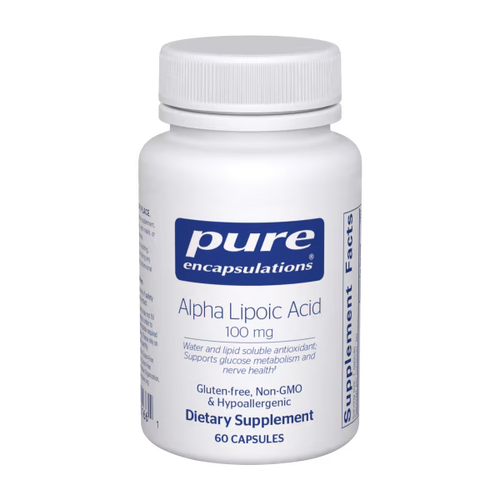 Pure Encapsulations Alpha Lipoic Acid 100mg