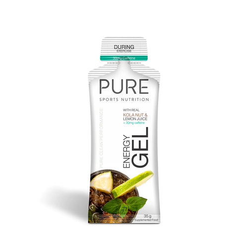PURE Energy Gel with Real Kola Nut & Lemon Juice