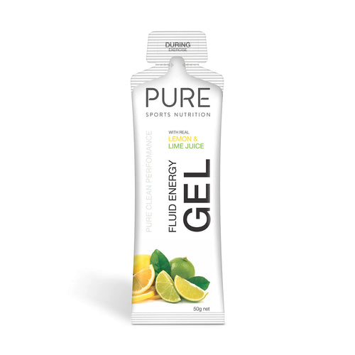 PURE Fluid Energy Gel with Real Lemon & Lime Juice