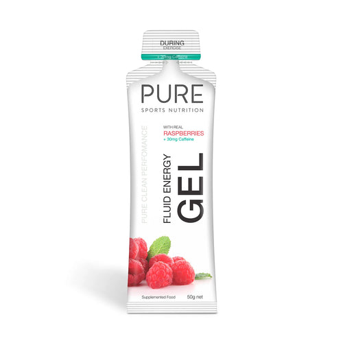 PURE Fluid Energy Gel with Real Raspberries