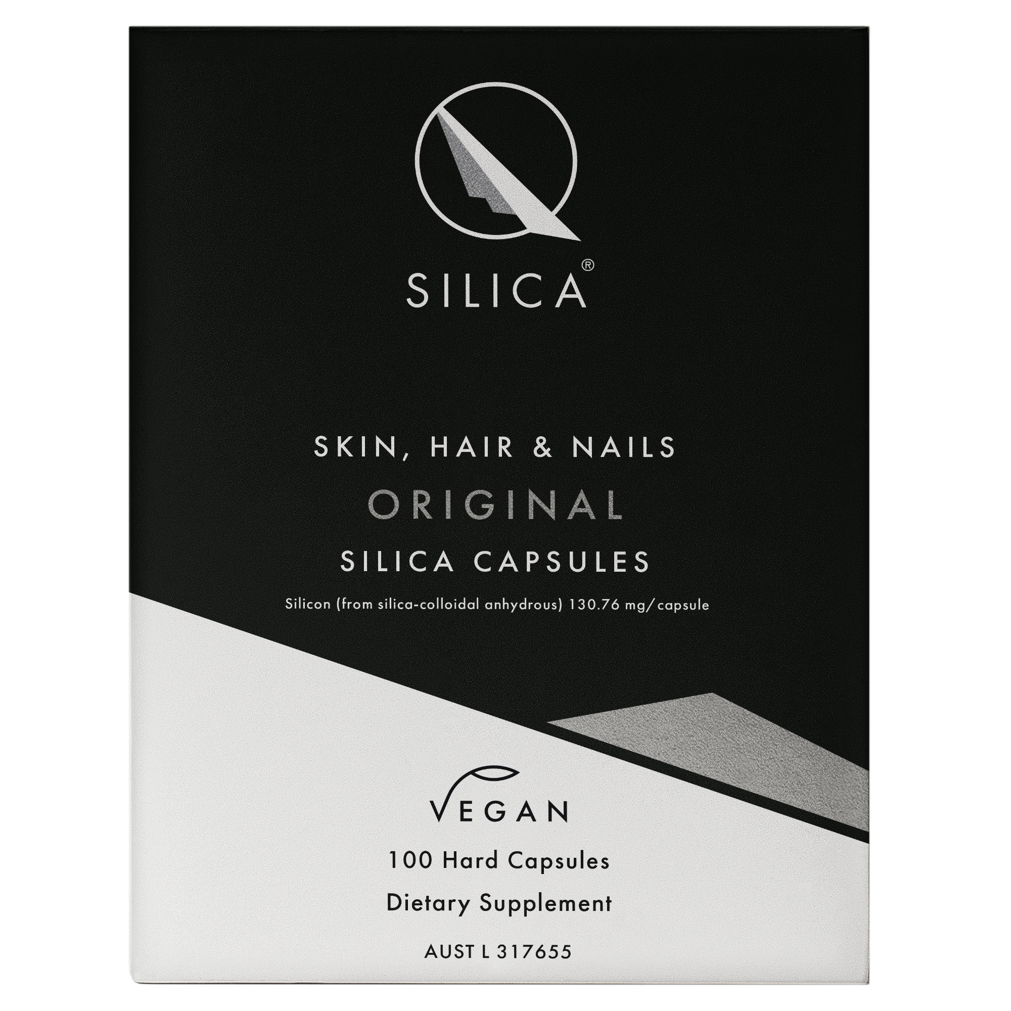 Qsilica Skin, Hair & Nails Original Silica Capsules