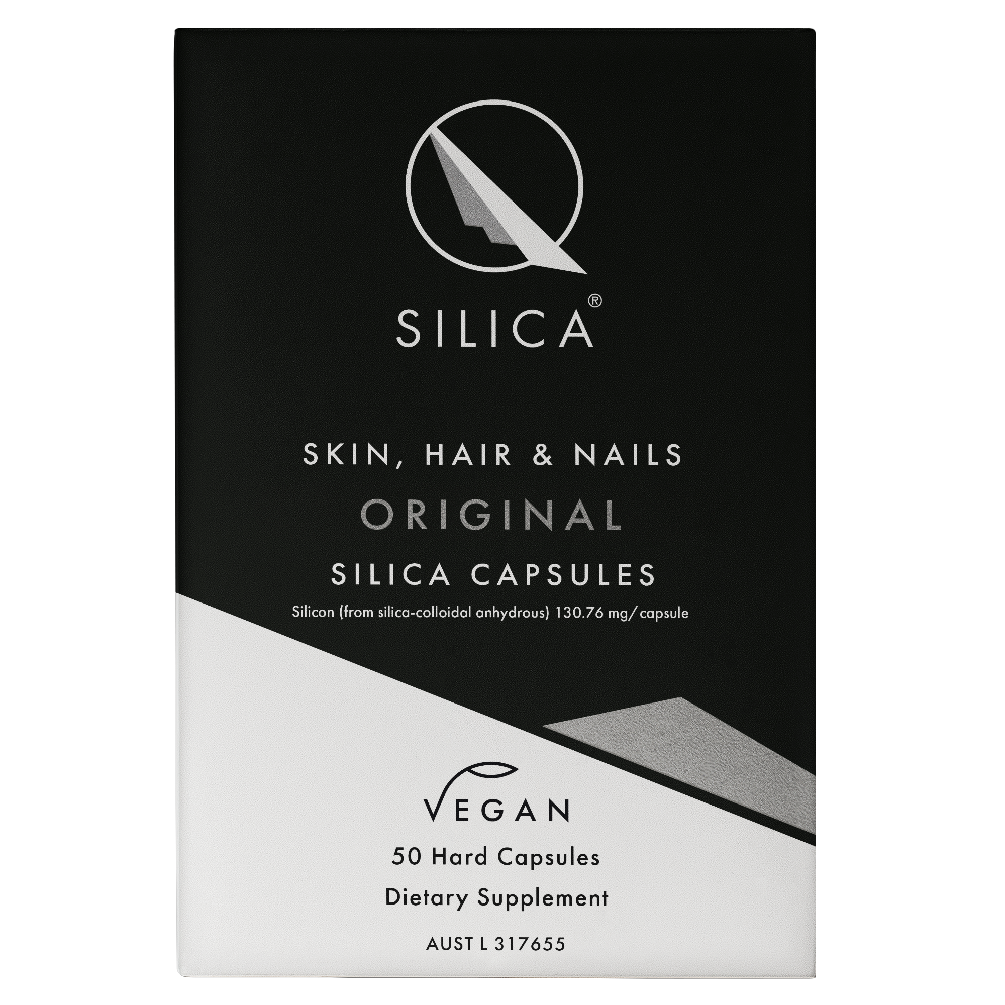 Qsilica Skin, Hair & Nails Original Silica Capsules