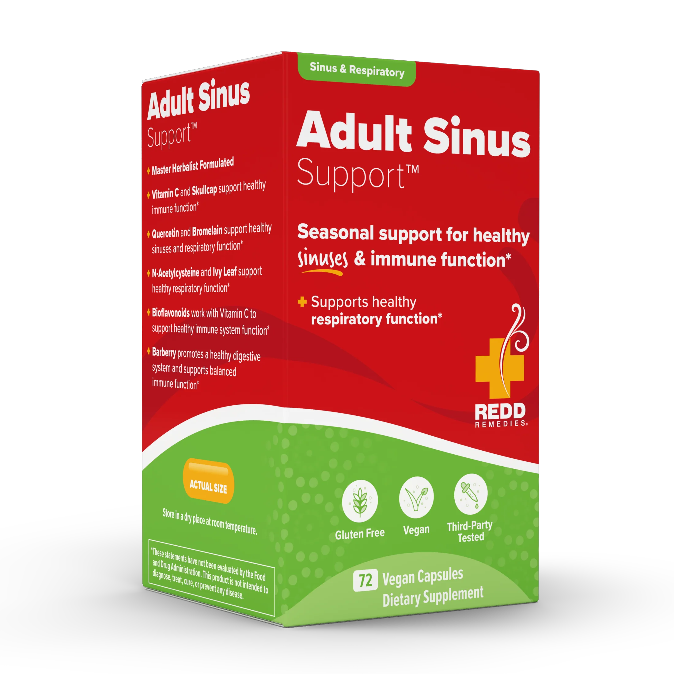 Redd Remedies Adult Sinus Support