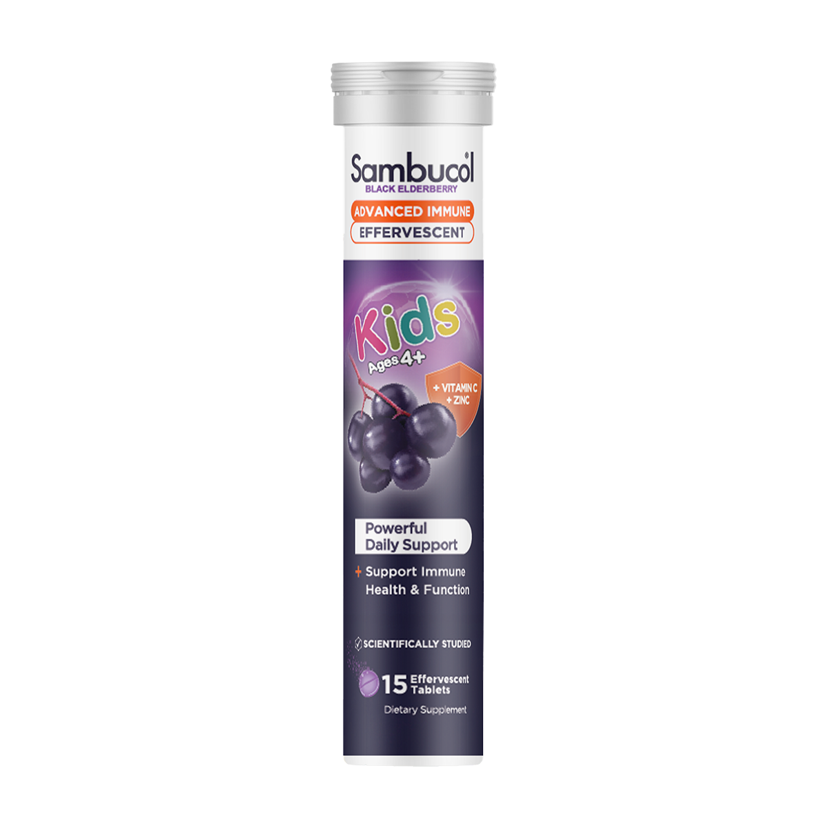 Sambucol Advanced Immune Kids Effervescent Tablets