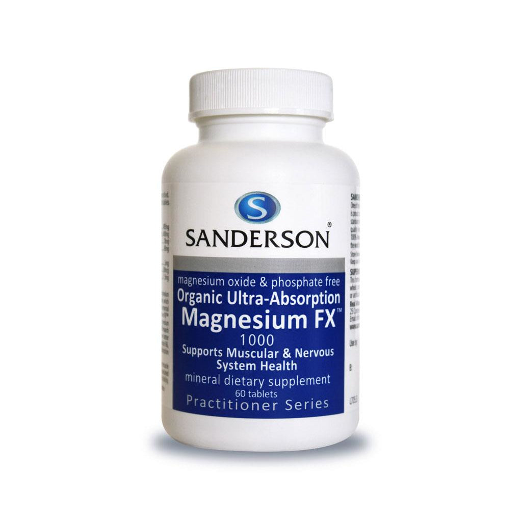 Sanderson Organic Ultra-Absorption Magnesium FX 1000