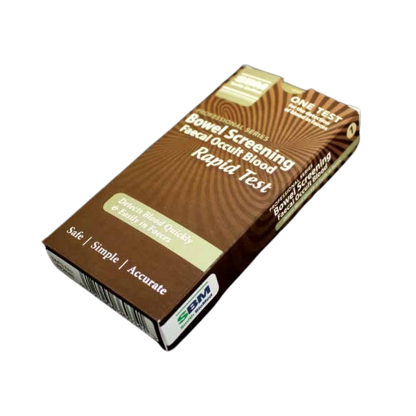 SBM Bowel Screening Faecal Occult Blood Rapid Test Net Pharmacy