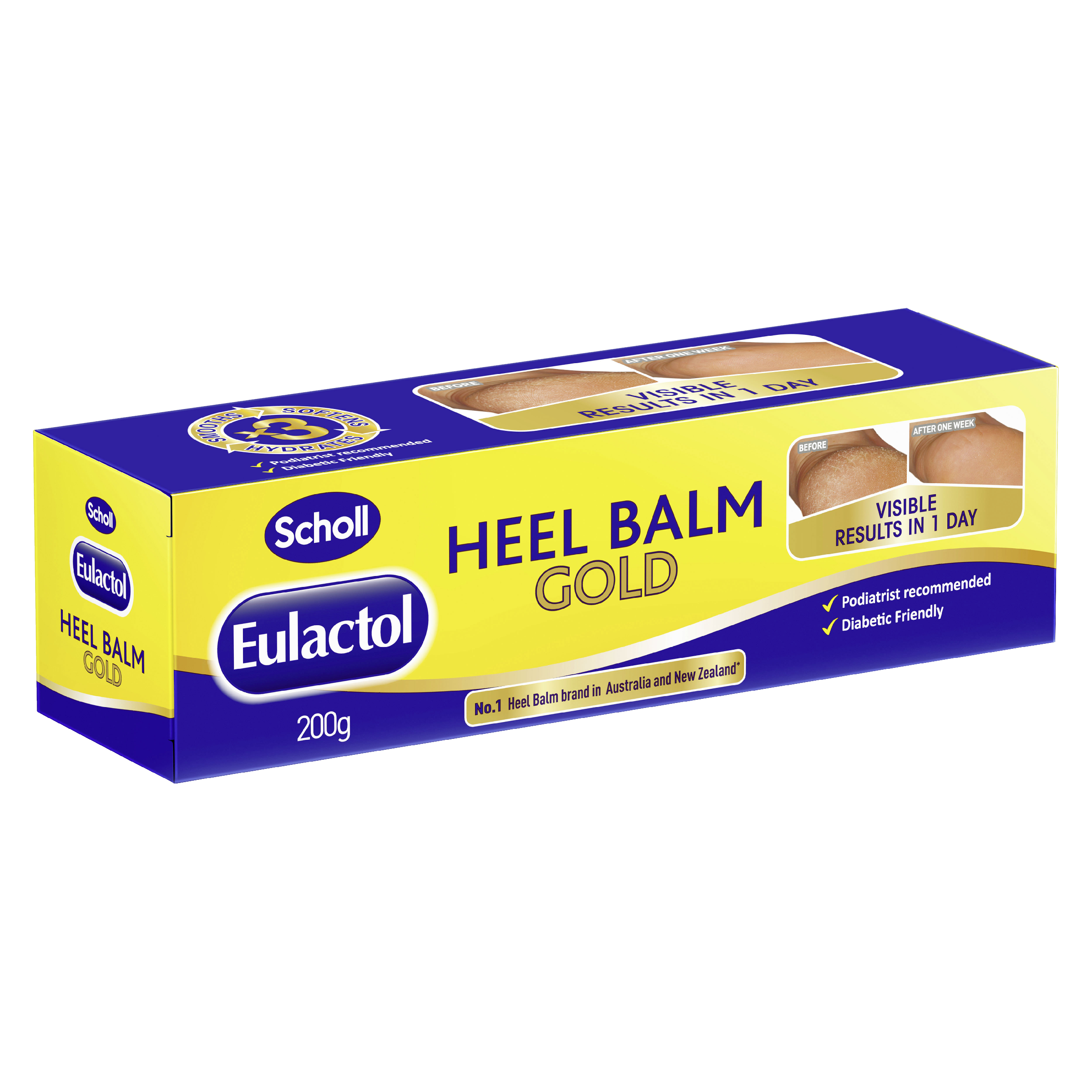 Scholl Eulactol Heel Balm Gold