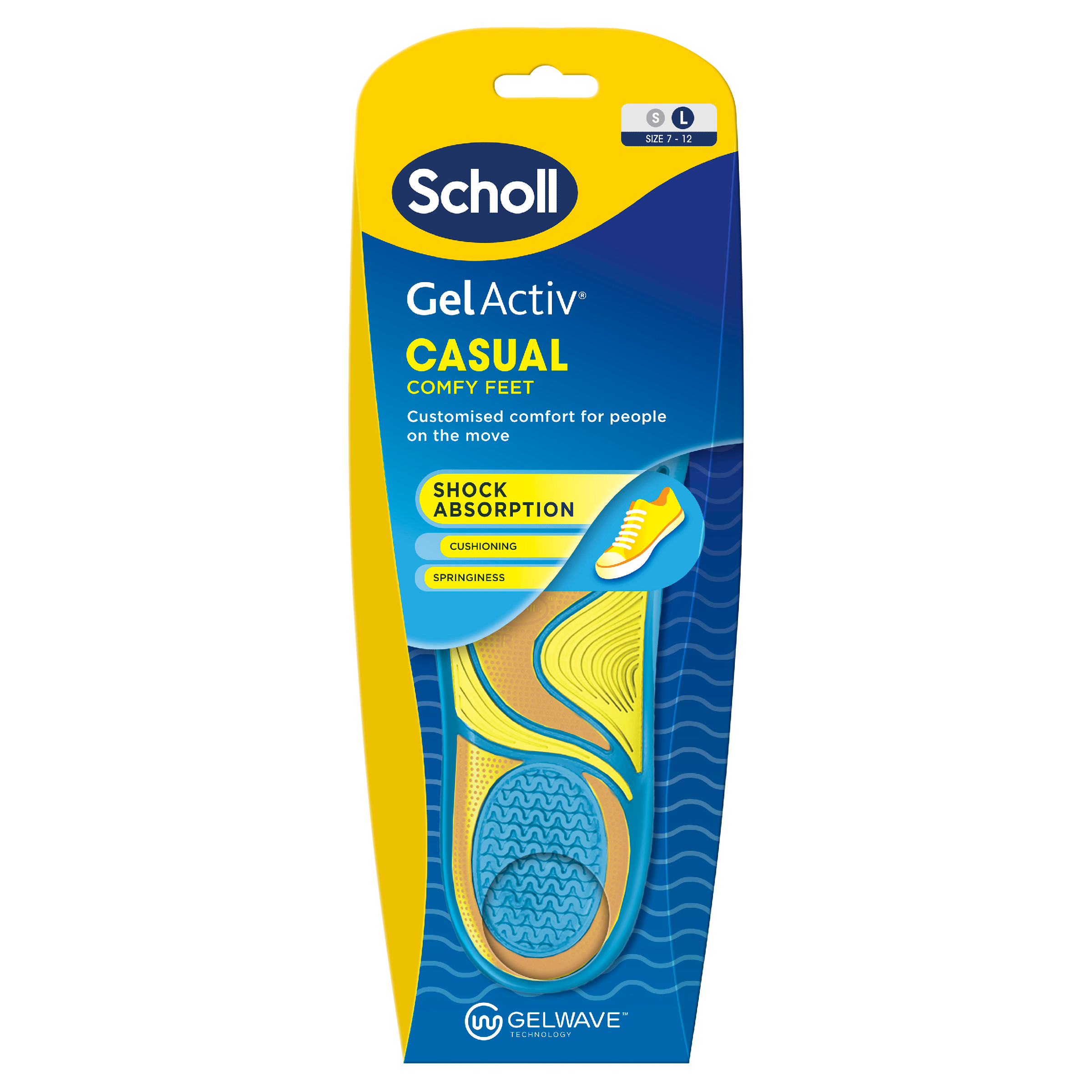 Scholl GelActiv Insoles for Casual