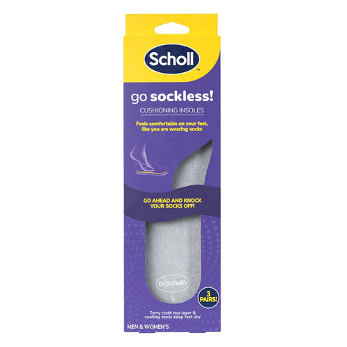 Scholl Go Sockless! Cushioning Insoles