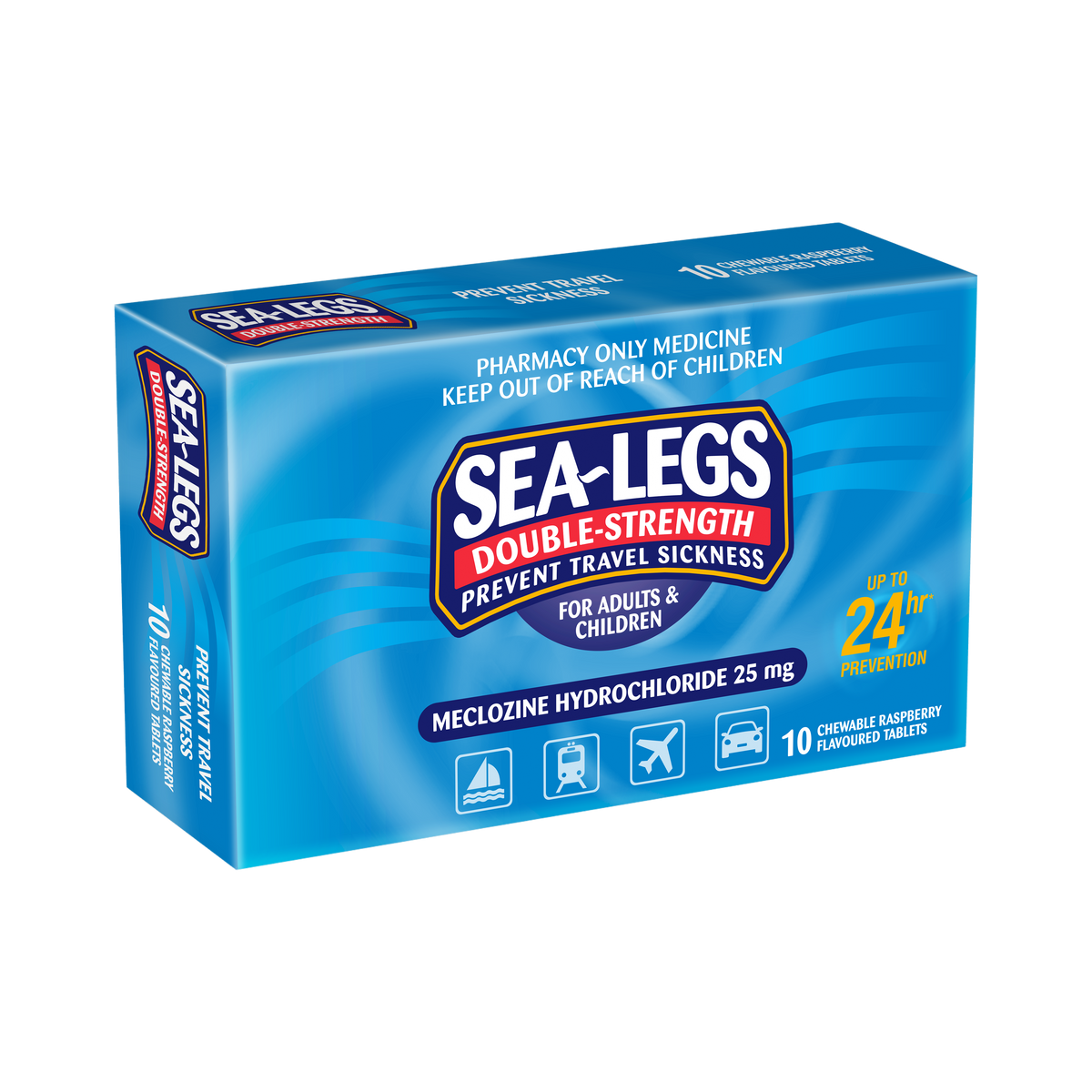 Sea-Legs Travel Sickness Prevention - Double Strength