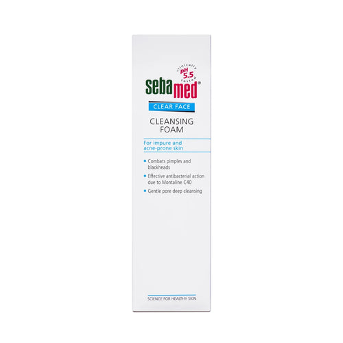 Sebamed Clear Face Antibacterial Cleansing Foam