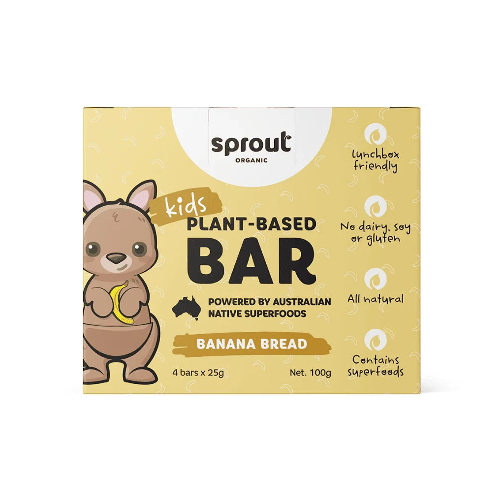 Sprout Organic Kids Plant-Based Bar - Banana Bread