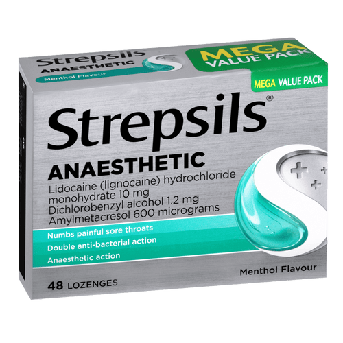 Strepsils Anaesthetic Lozenges - Menthol Flavour