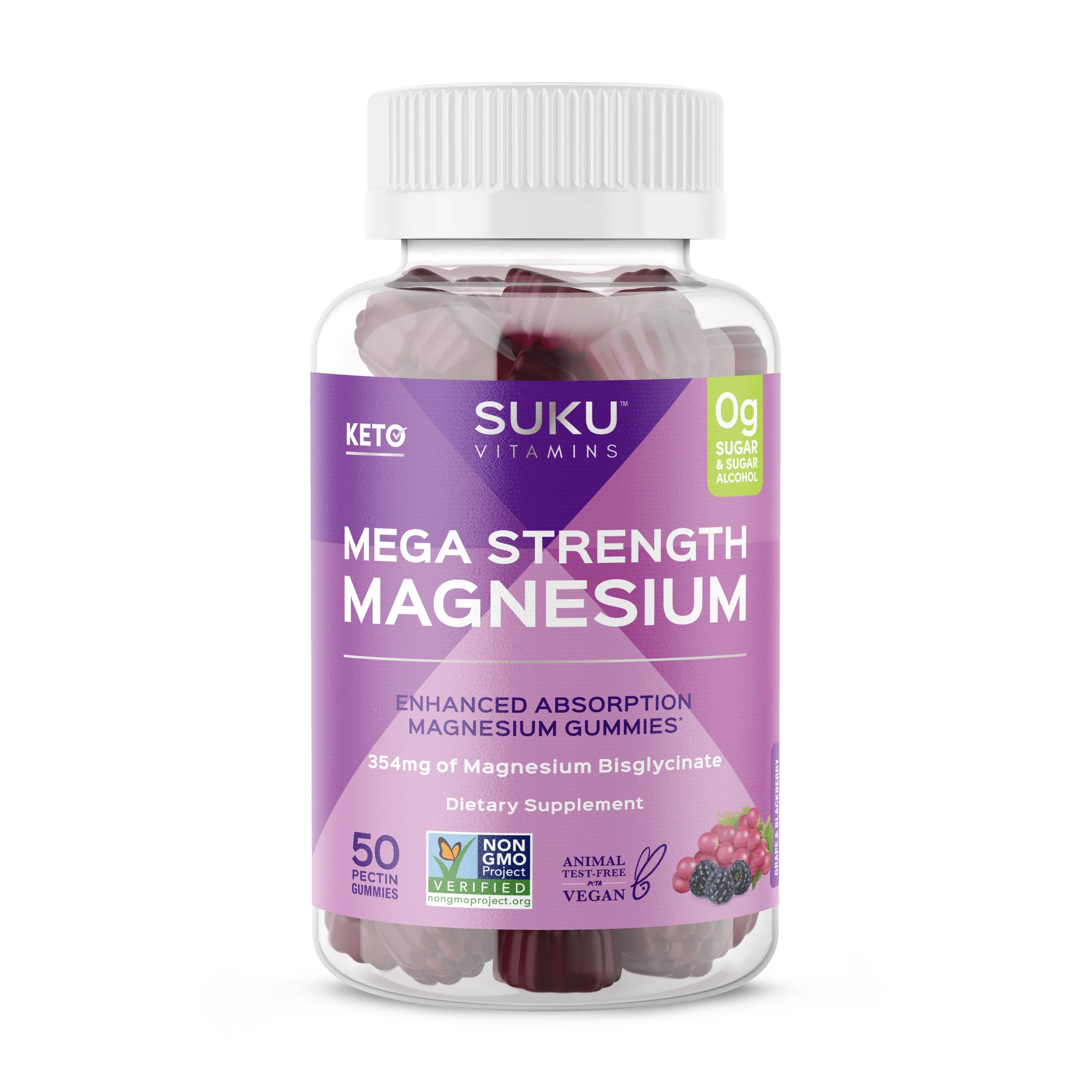 SUKU Vitamins Mega Strength Magnesium