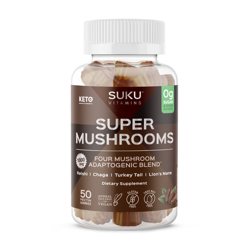 SUKU Vitamins Super Mushrooms
