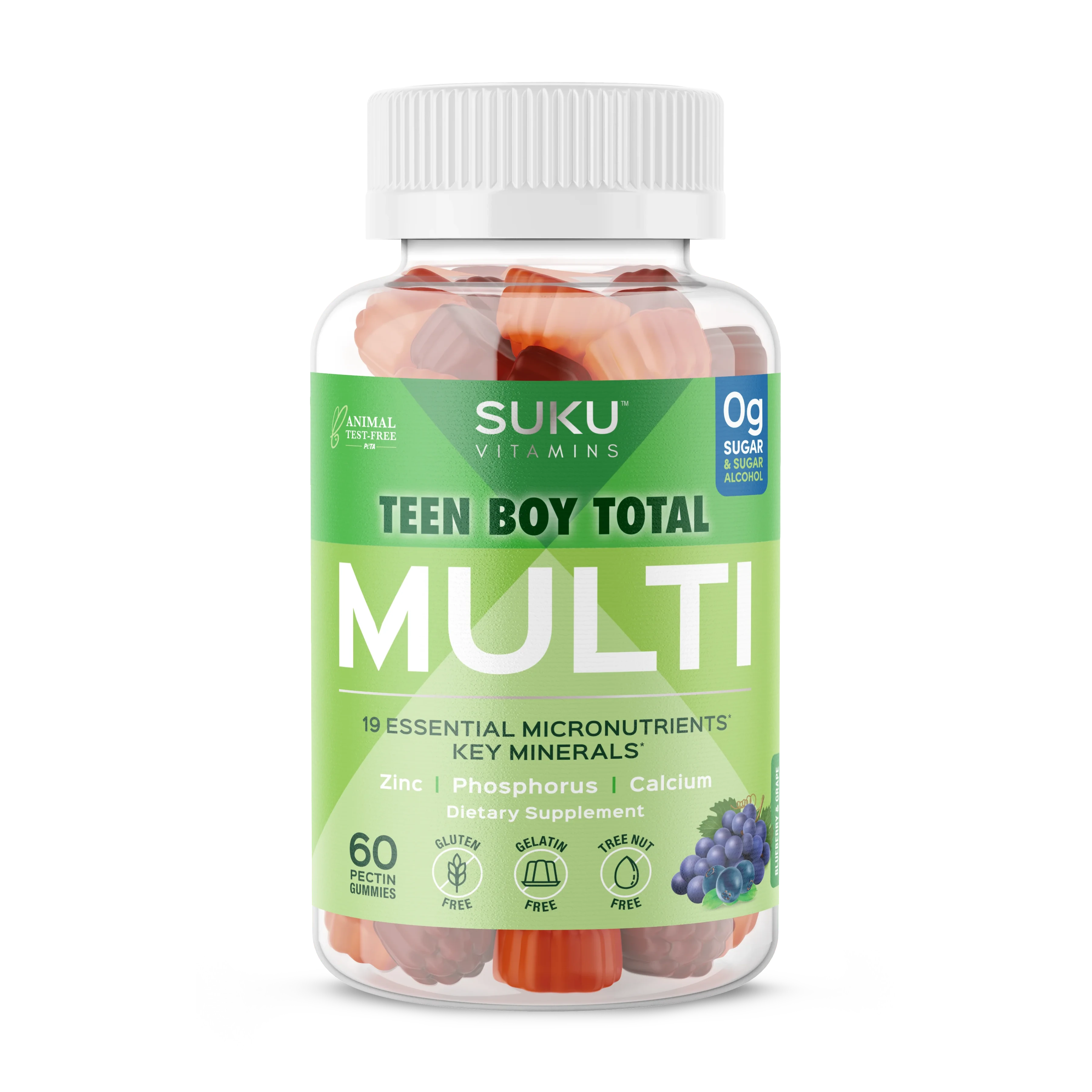 SUKU Vitamins Teen Boy Total Multi