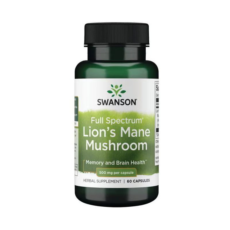 Swanson Lion's Mane Mushroom - Full Spectrum