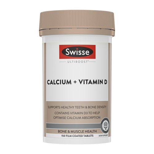 Swisse Ultiboost Calcium + Vitamin D