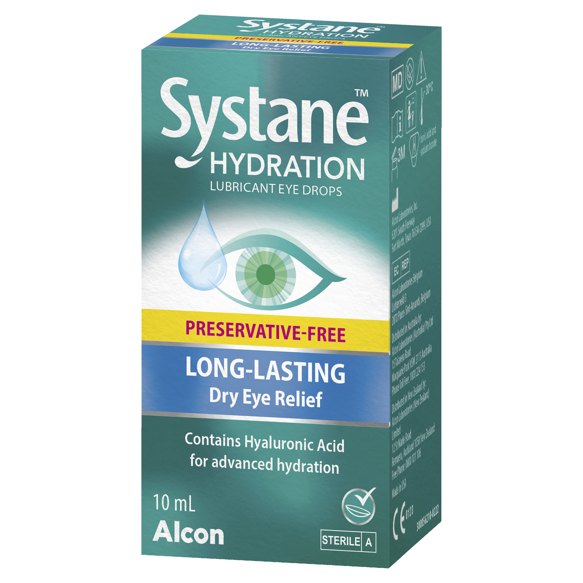 Systane Hydration Lubricant Eye Drops - Preservative Free