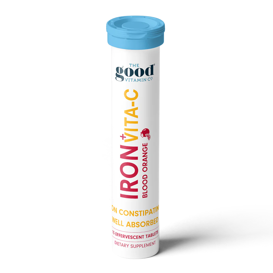 The Good Vitamin Co. Good Iron + Vita-C Effervescent Tablets