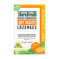 TheraBreath Dry Mouth Lozenges - Mandarin + Mint