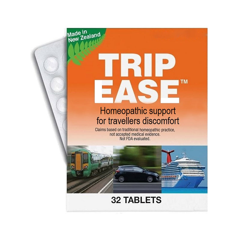 Trip Ease Homeopathic Support for Travellers Discomfort