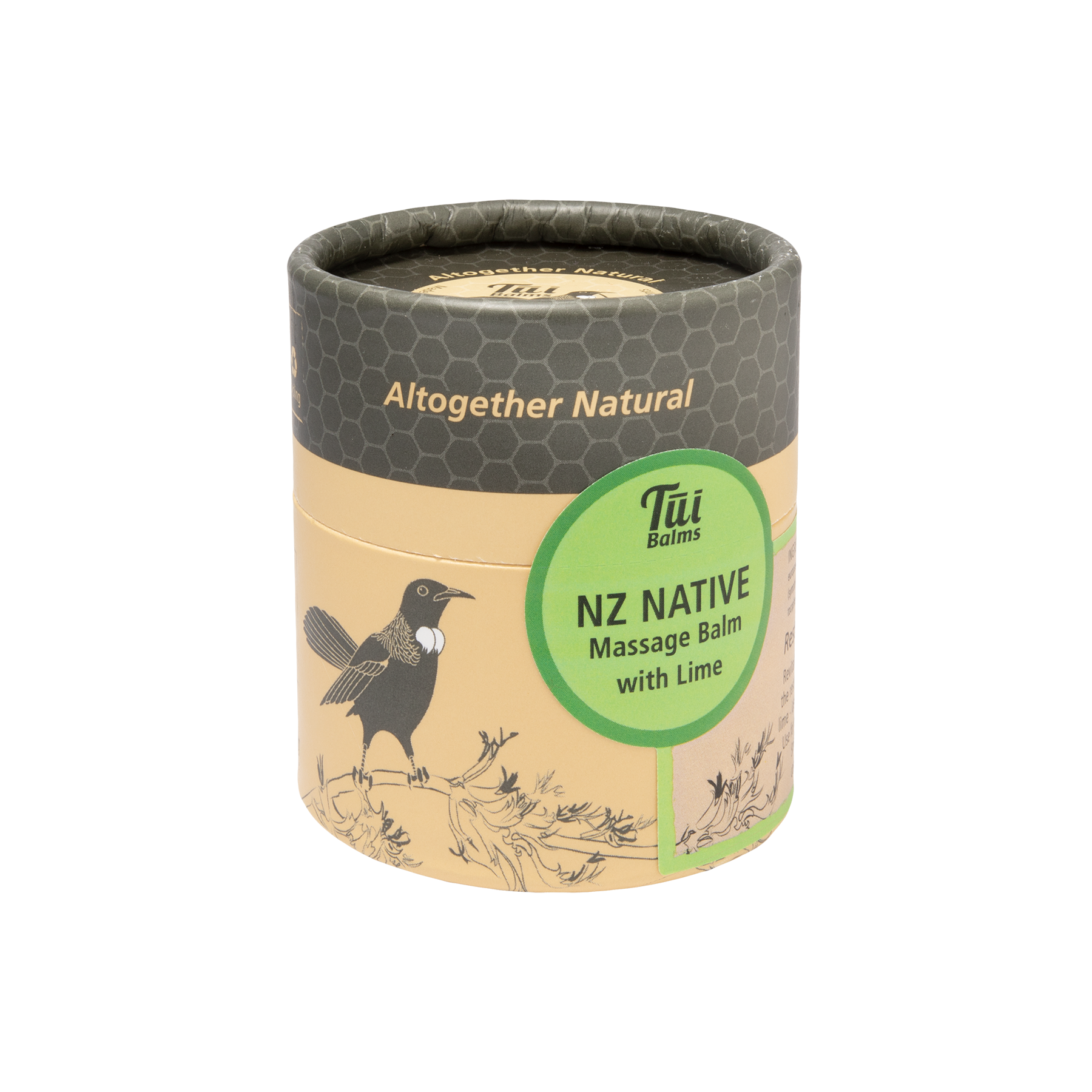 Tui Balms Massage Balm - NZ Native with Lime - Restore