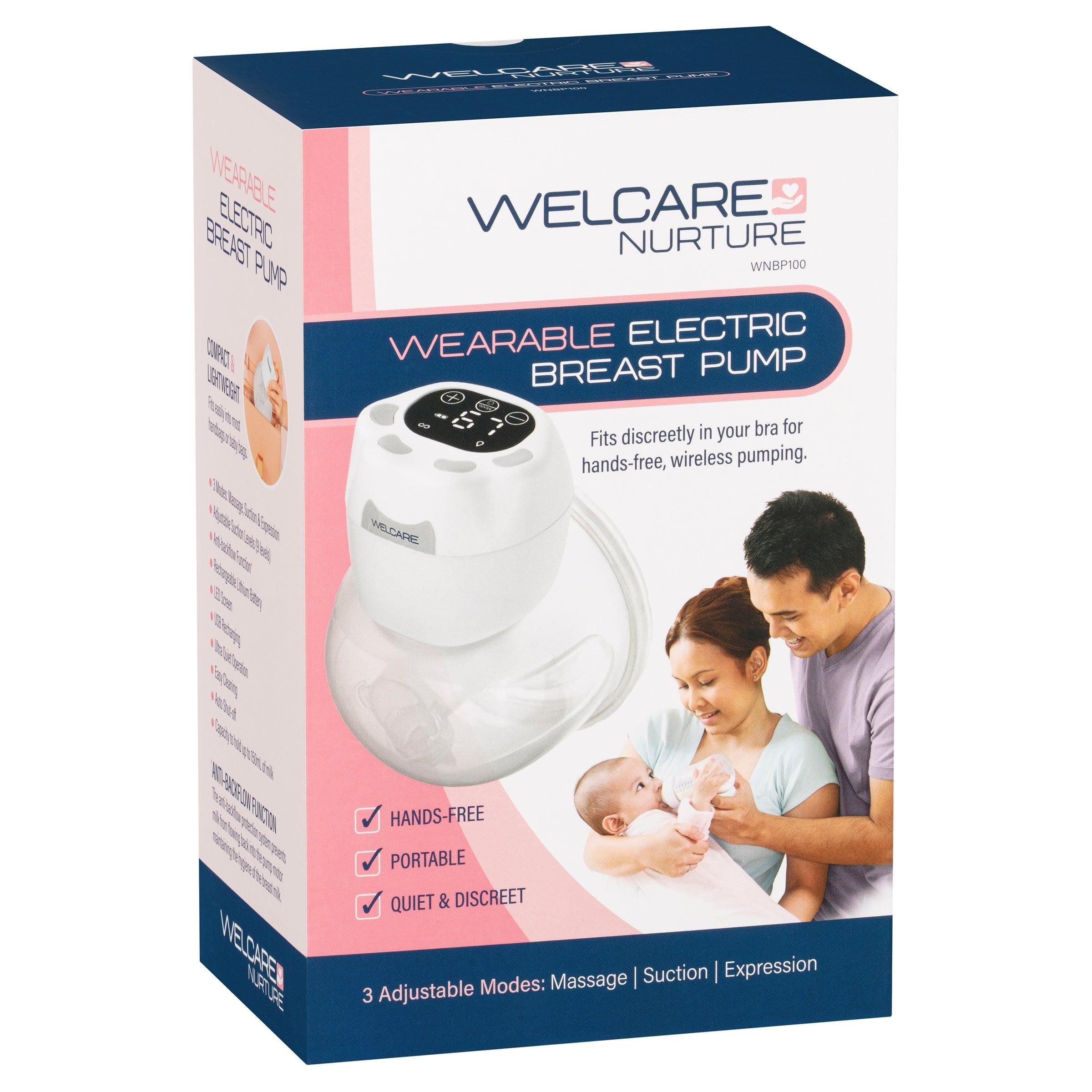 Welcare Nurture Wearable Electric Breast Pump - Net Pharmacy