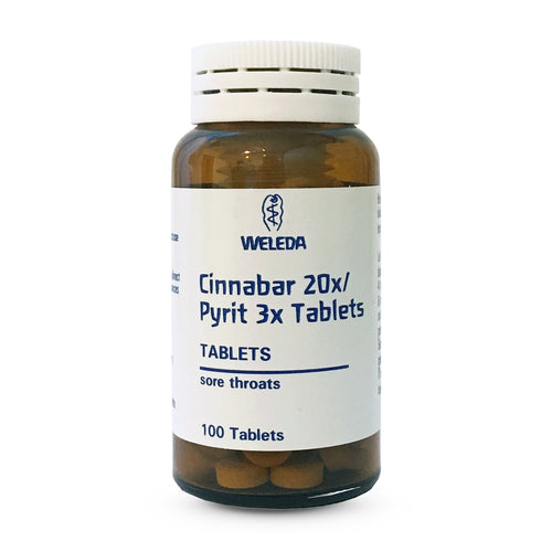 Weleda Cinnabar 20x/Pyrit 3x Tablets