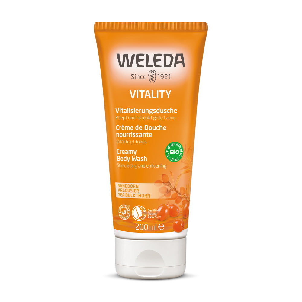 Weleda Sea Buckthorn Vitality Creamy Body Wash
