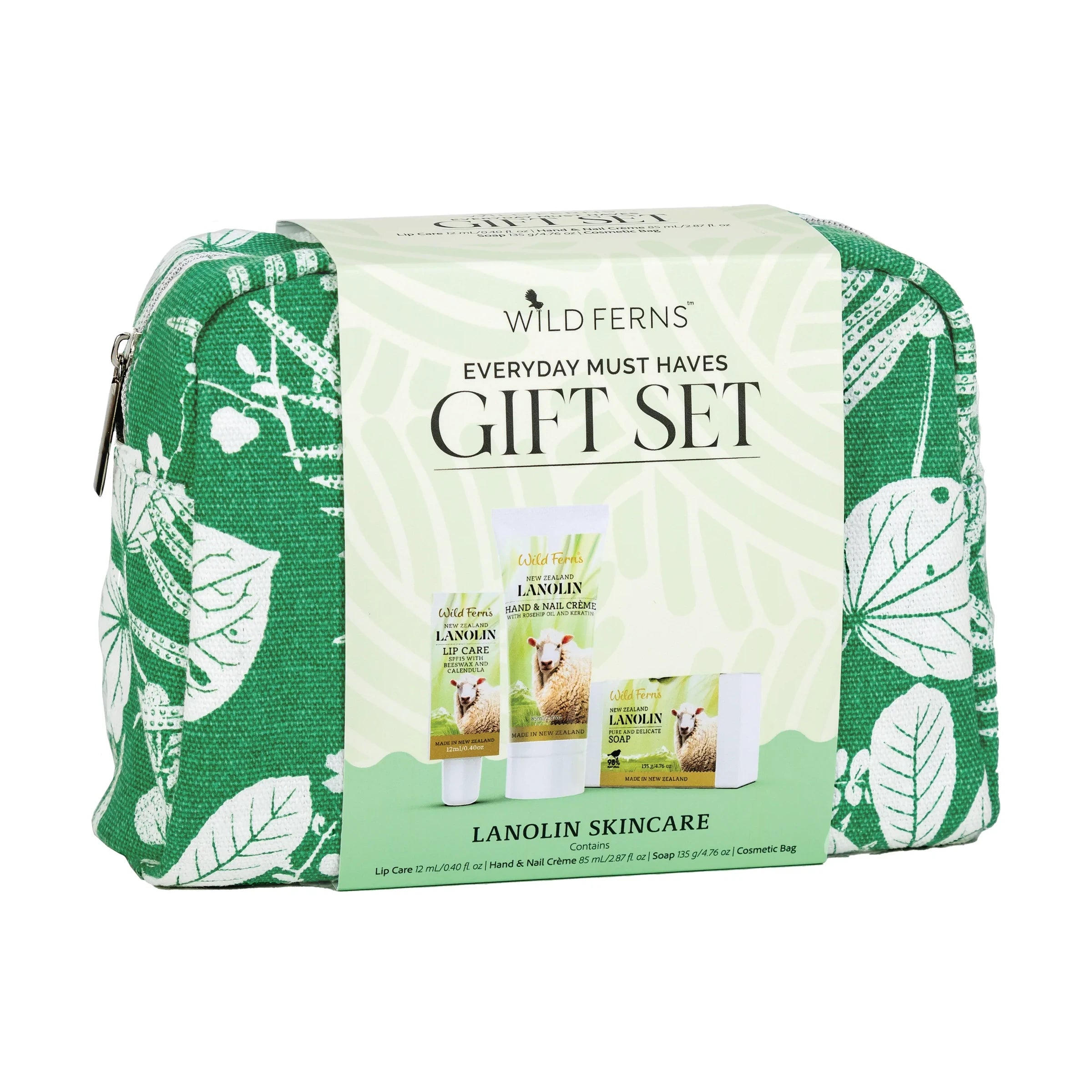 Wild Ferns Lanolin Everyday Must Haves Gift Set