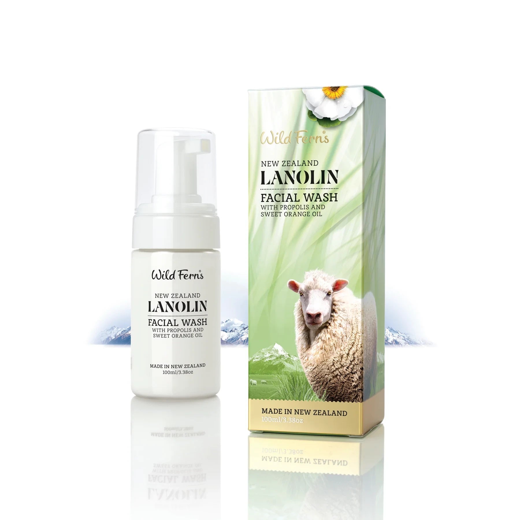 Wild Ferns Lanolin Facial Wash