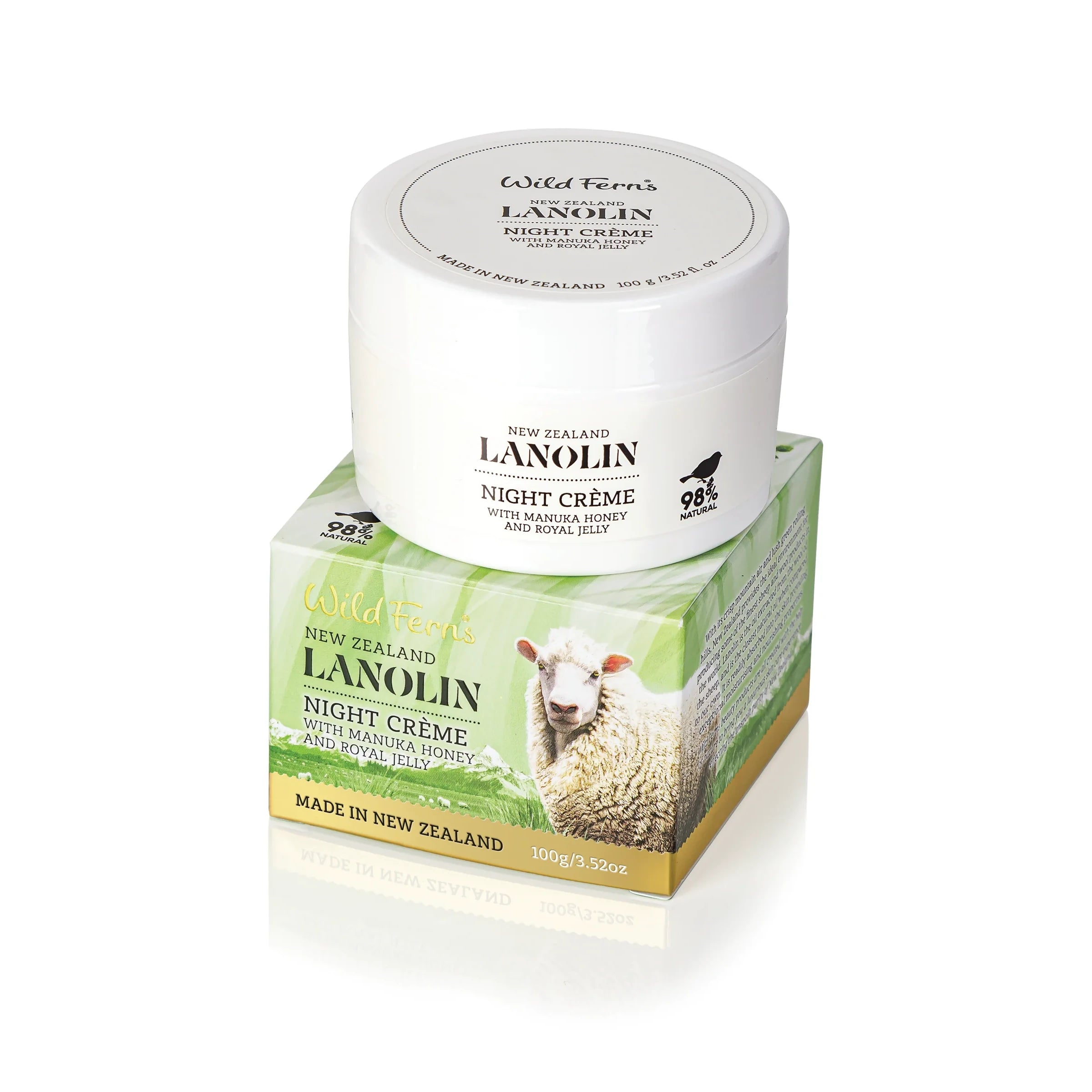 Wild Ferns Lanolin Night Creme