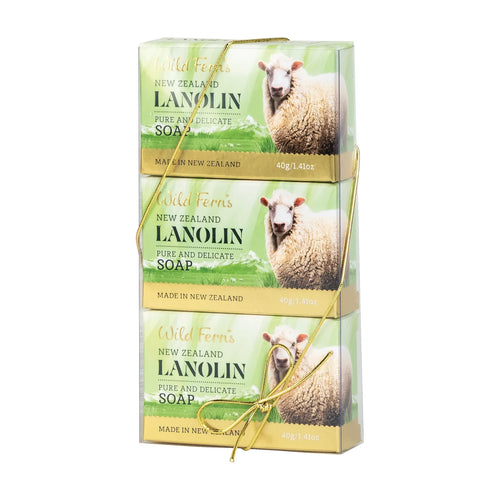 Wild Ferns Lanolin Pure and Delicate Soap